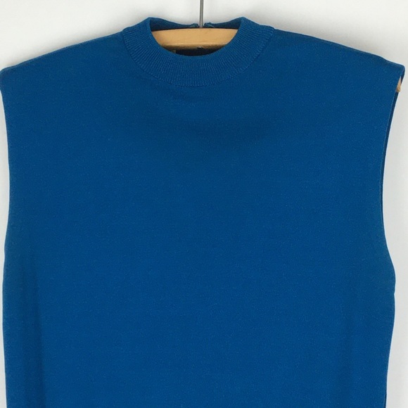 Vintage Sleeveless Knit Sleeveless Top Sigmatron-X - Picture 2 of 16